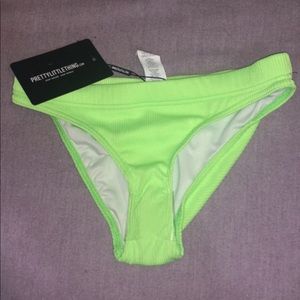 Green swim bottoms